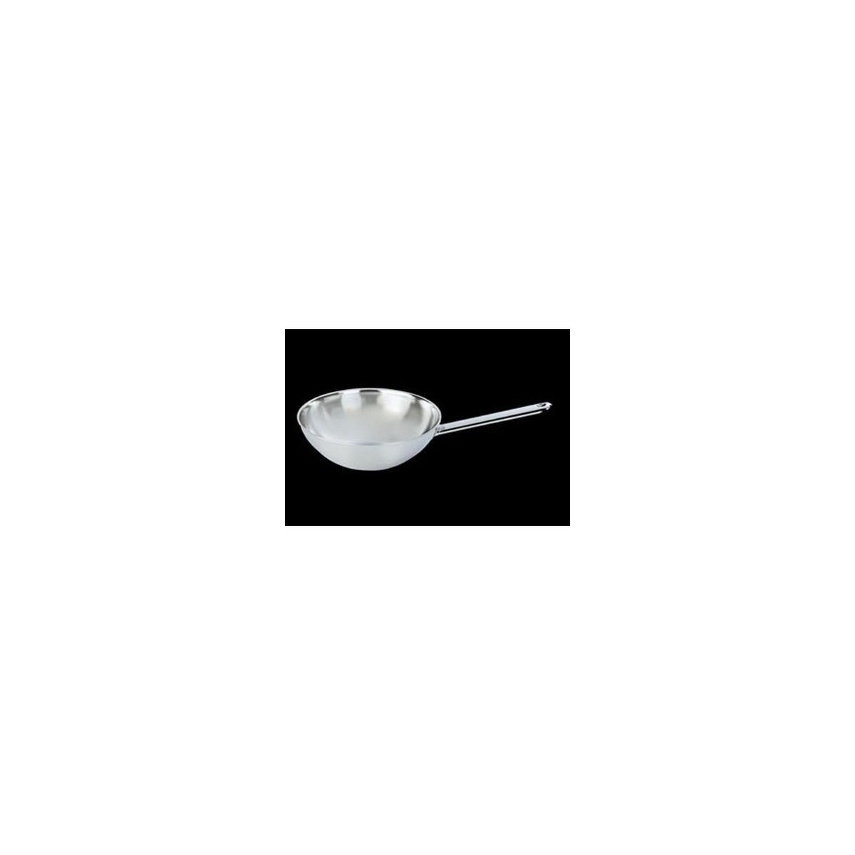 DEMEYERE APOLLO 7  WOK INOX 26CM 3L-1P-FOND PLAT