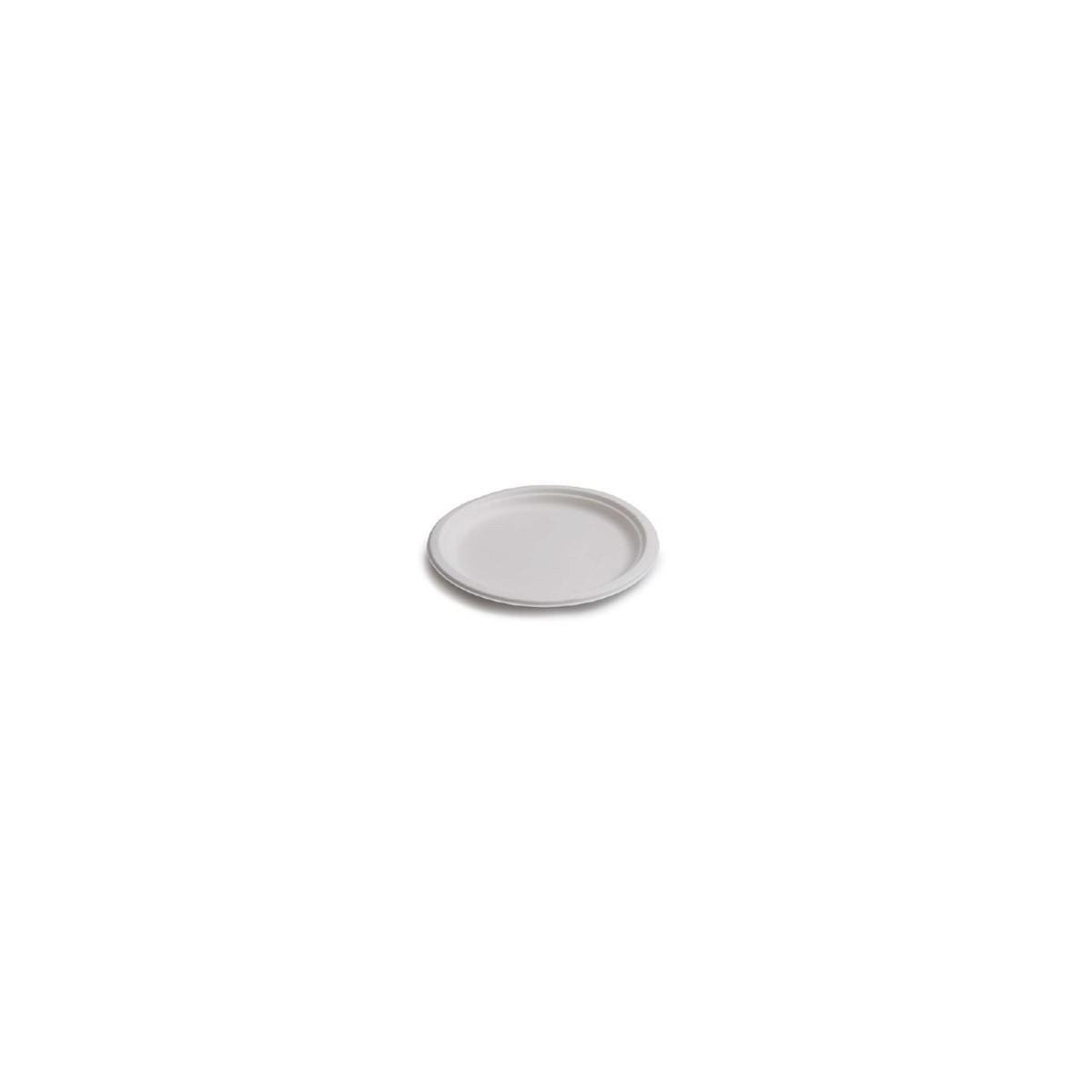 ROND WITTE SUIKERRIETPULP BORD Ø17CM 50ST