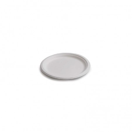 ROND WITTE SUIKERRIETPULP BORD Ø22CM 50ST