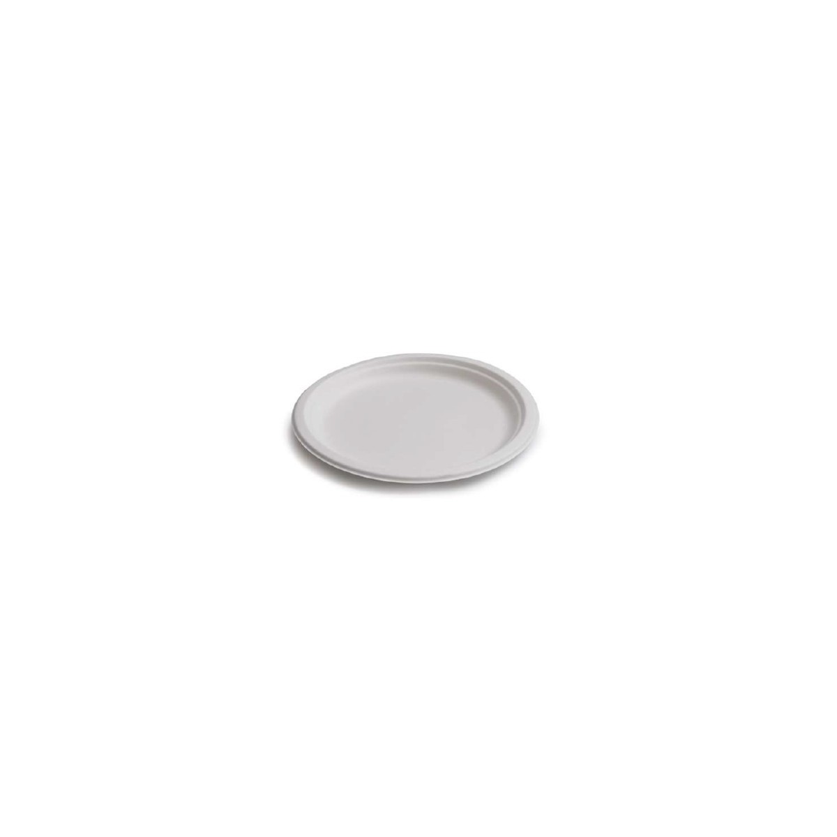 ROND WITTE SUIKERRIETPULP BORD Ø26CM 50ST