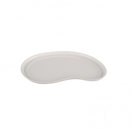 KAROLA GRANDE ASSIETTE IVOIRE 33,5X23XH2CM 