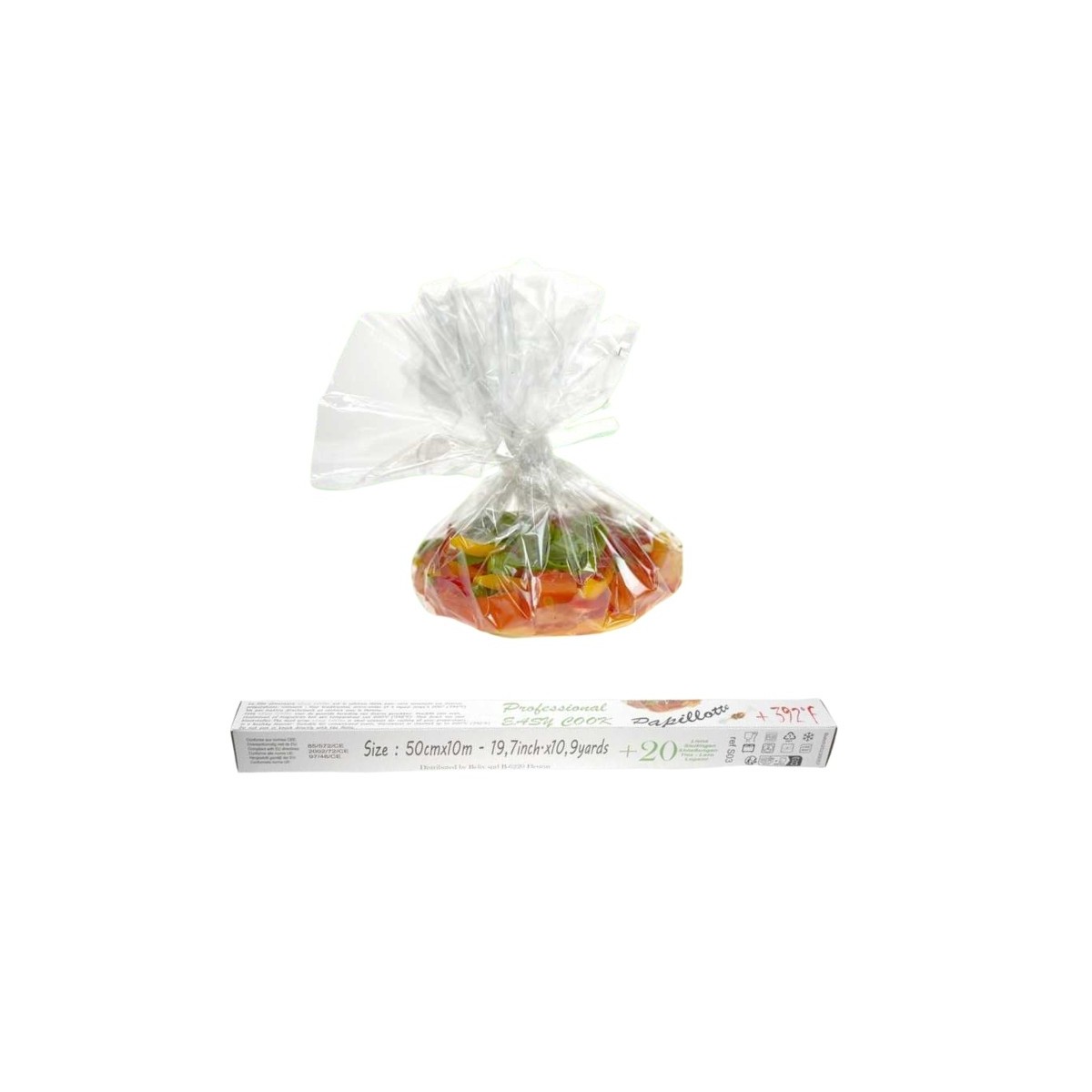 ROULEAU FEUILLE DE CUISSON PAPILLOTE EASY COOK 50CMX10M