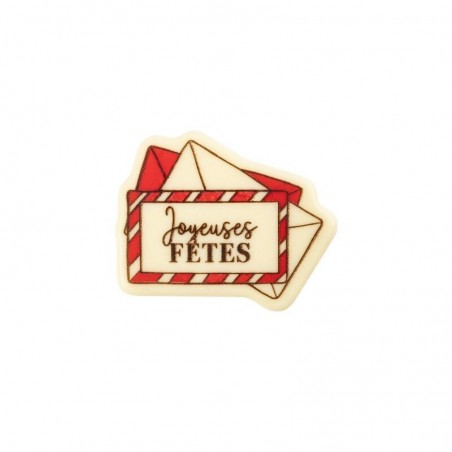 15598 LETTRES JOYEUSES FETES 5X4CM 75PCS 