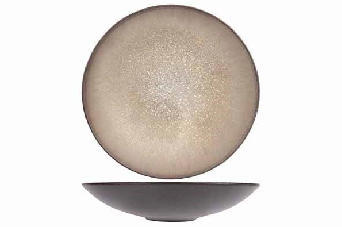 C&T DIVINE EARTH SOUP PLATE COUPE 26.5XH6CM