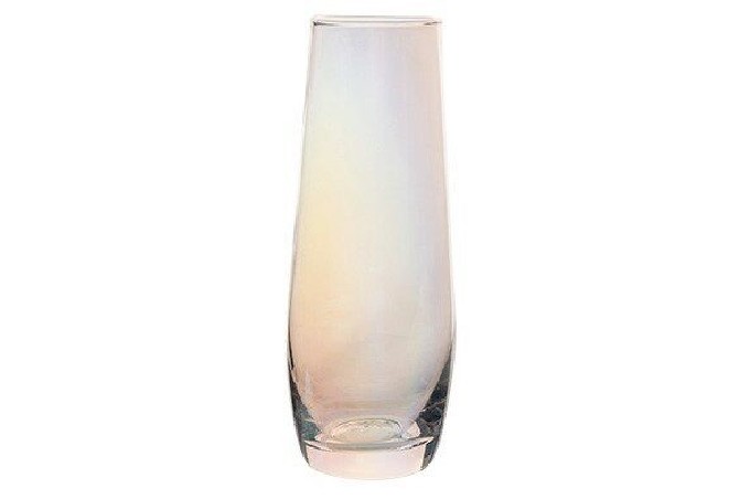 C&T PEARL IRIDESCENT CHAMPAGNE GLASS 23CL WITHOUT 