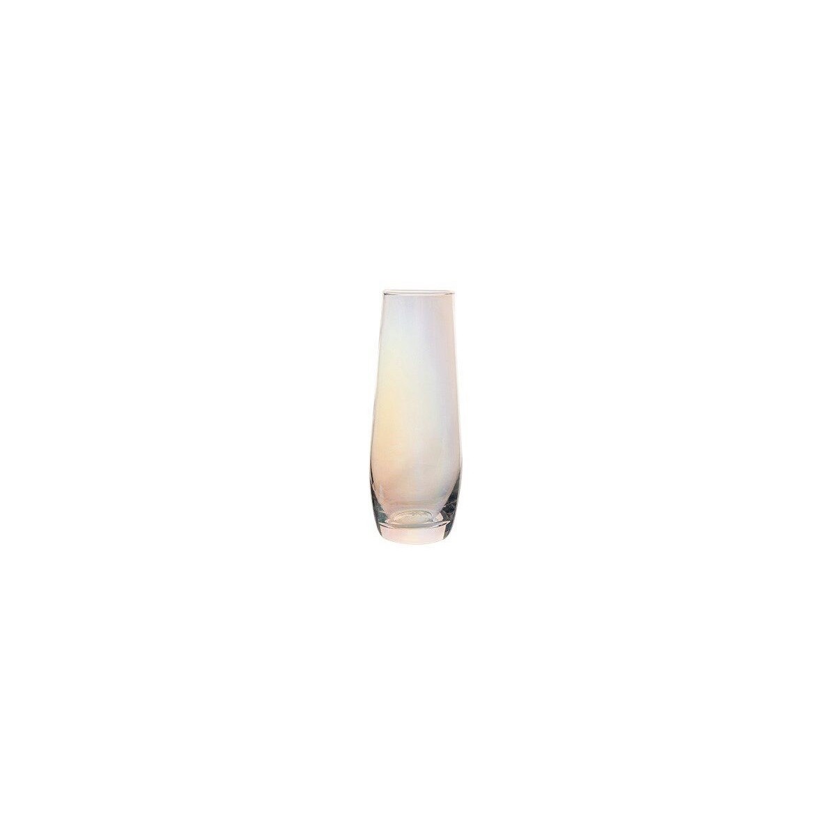 C&T PEARL IRIDESCENT CHAMPAGNE GLASS 23CL WITHOUT 