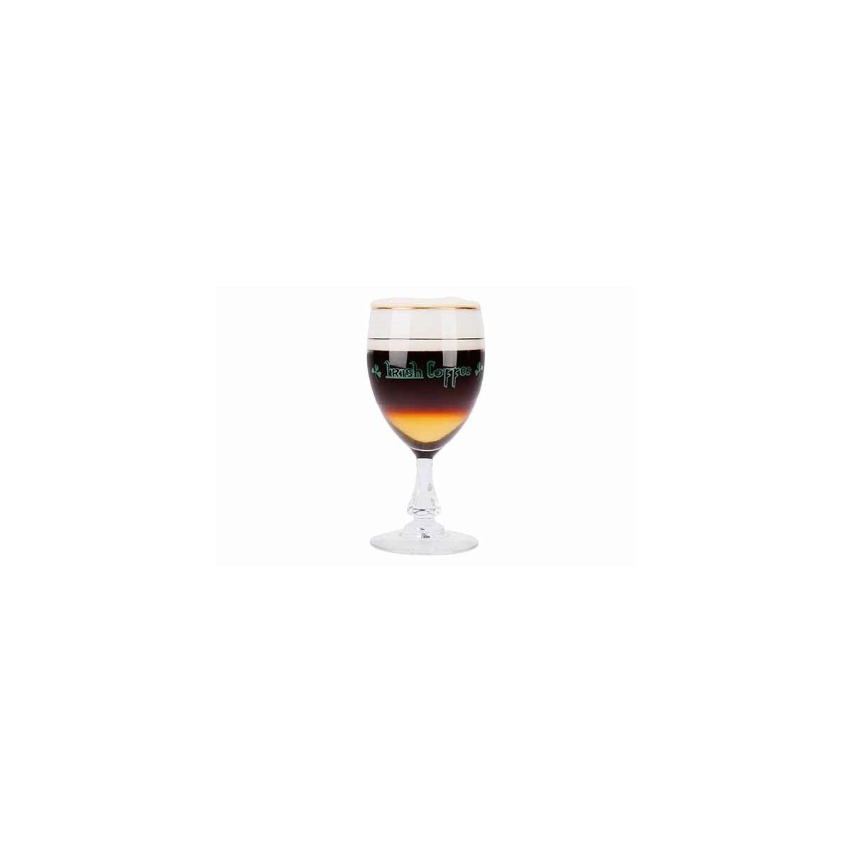 COSY MOMENTS IRISH COFFEE GLASS ‘TREFLE’ 24CL