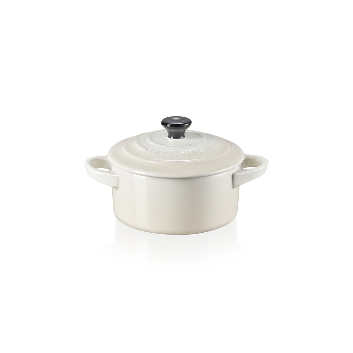 LE CREUSET TERRE MINI-COCOTTE MERINGUE 10CM  0.20L