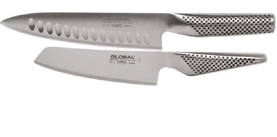 GLOBAL G-7805 SET 2 KNIVES G78+GS5