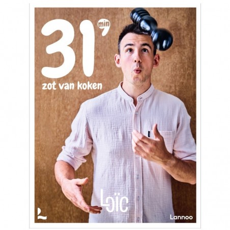 BOEK "31’ ZOT VAN KOKEN" LOIC VAN IMPE UITGAVELANNOO