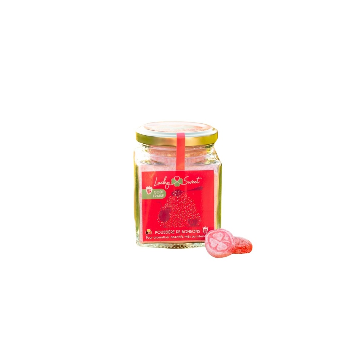 LUCKY SWEET AARDBEIENSTOF 150GR