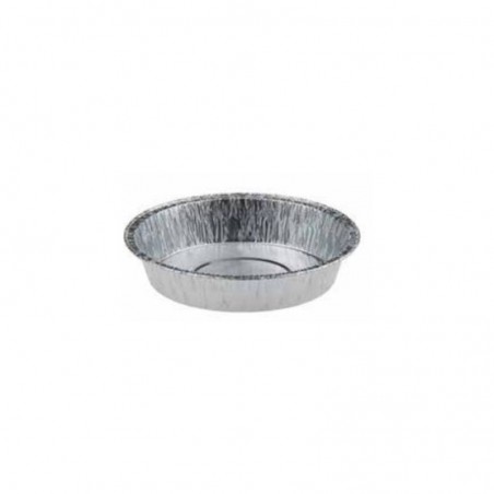 ROND ALUMINIUM BAKJE Ø13,2CM H2,7CM 250CC 100ST