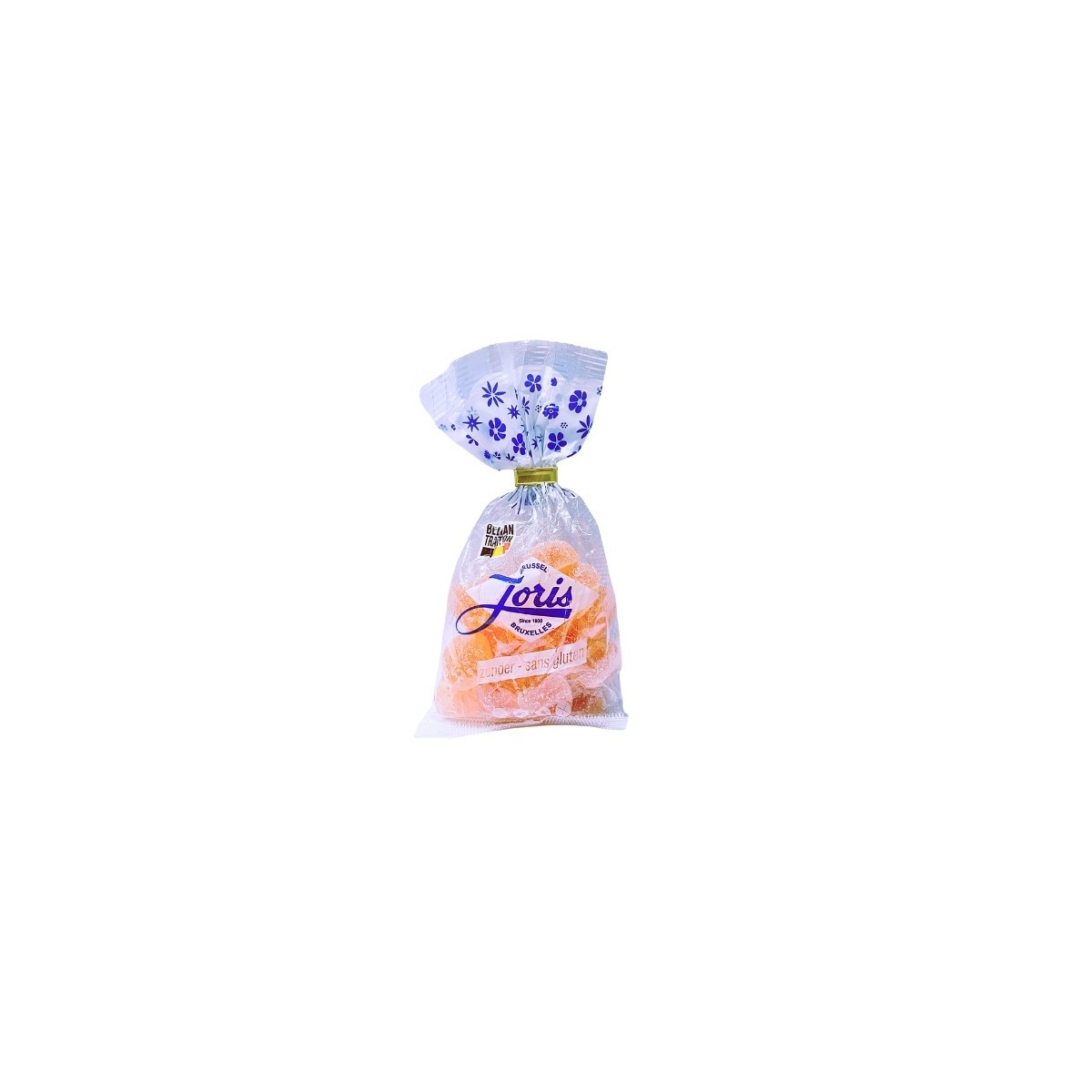 +JORIS BONBONS GOMMES MANDARINES SACHET 16X125G