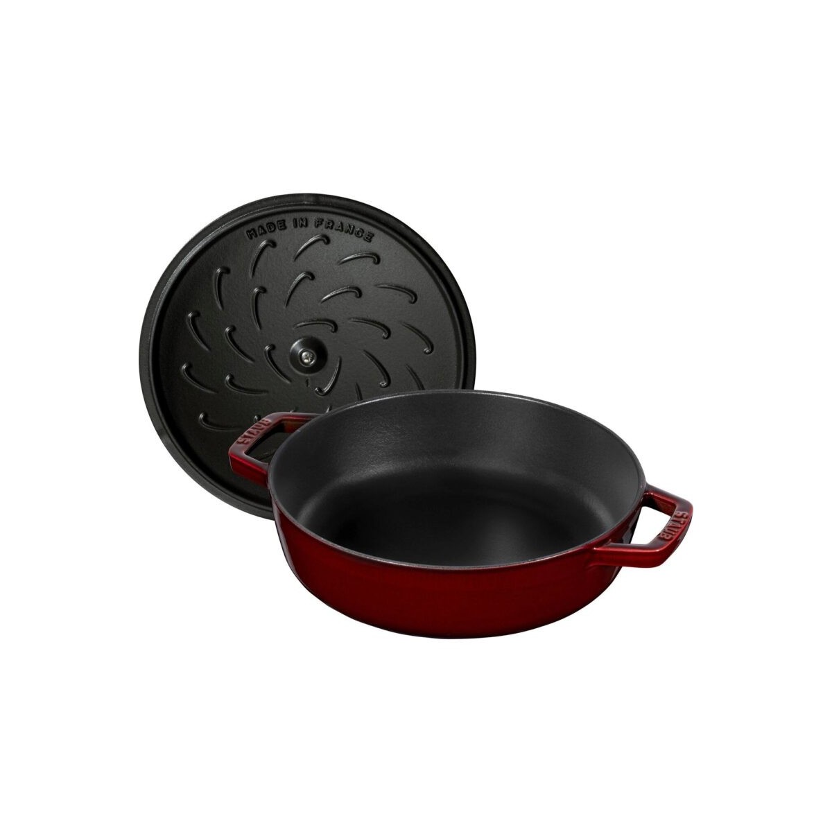 STAUB BOURGOGNE LAGE RONDE OVENSCHAAL 28CM