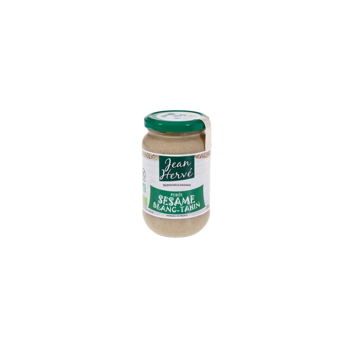 JEAN HERVÉ PUREE DE SESAME BLANC - TAHIN BIO 350GR