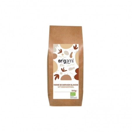 ORIGAMI WHITE BUCKWHEAT FLOUR  BIO  500 GR