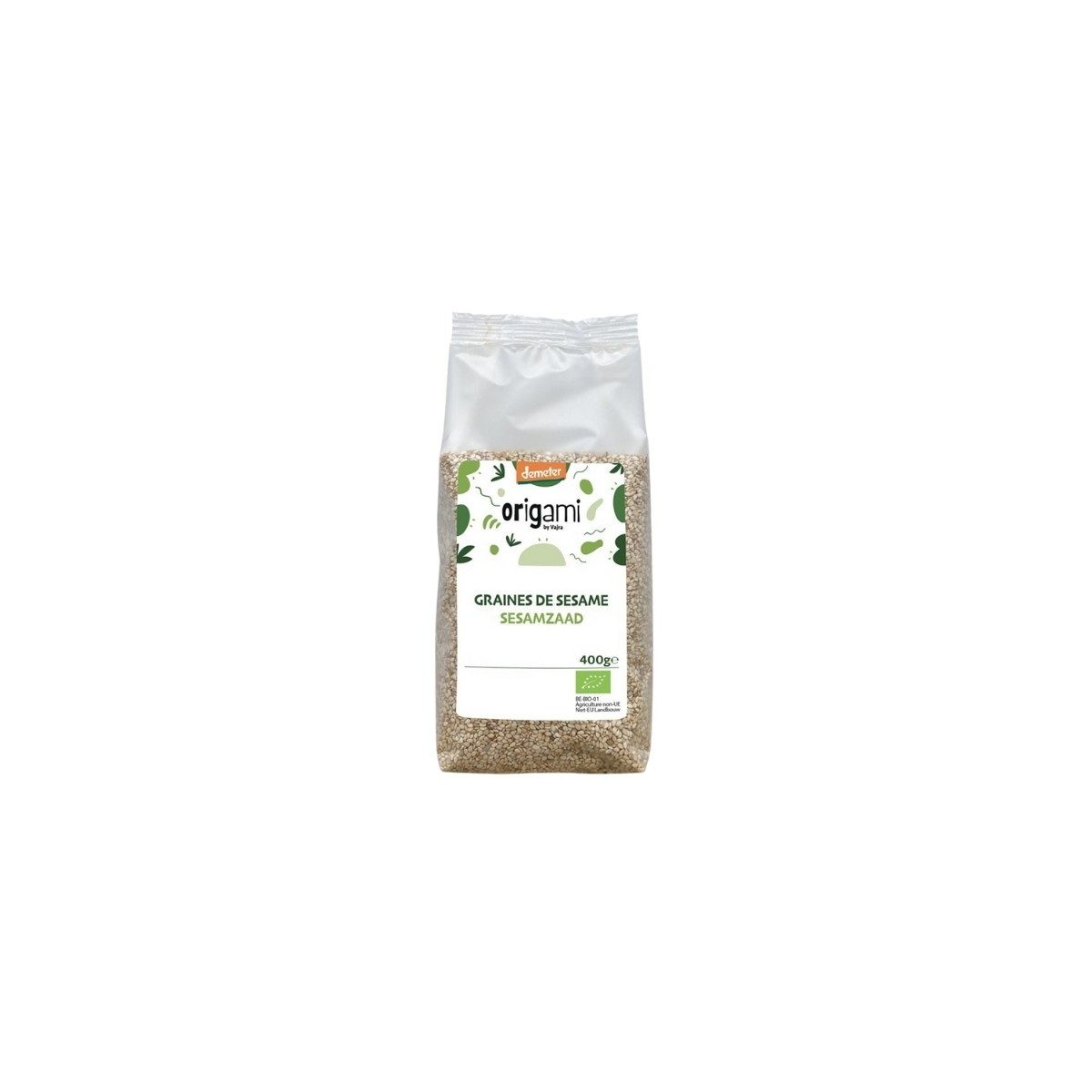 ORIGAMI GRAINES DE SESAME DEMETER BIO 400GR