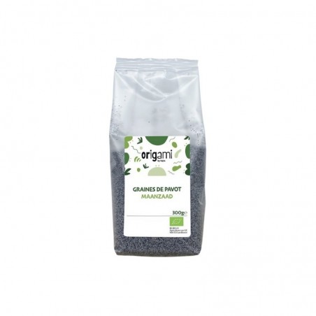 ORIGAMI POPPY SEEDS  BIO  300 GR