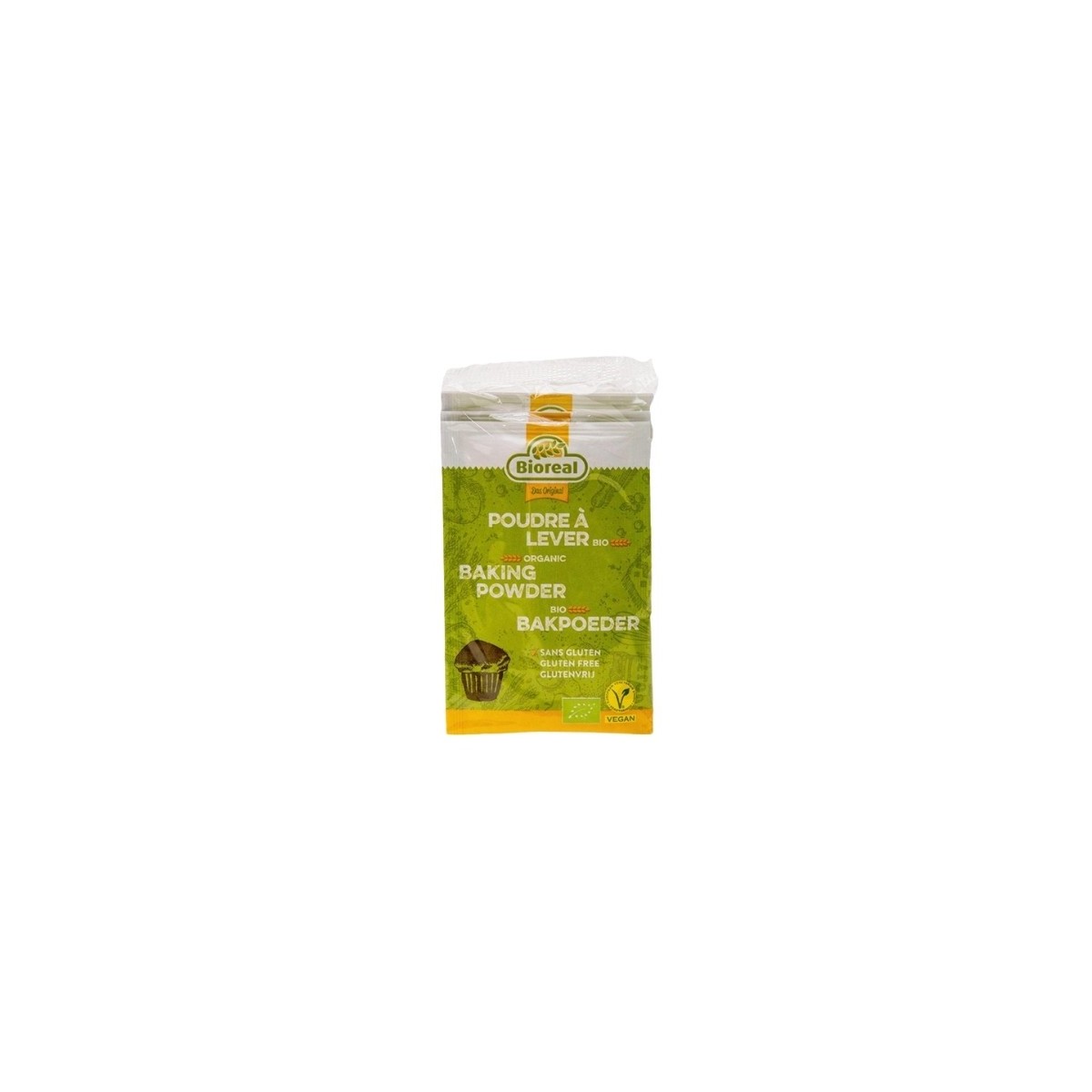 BIOREAL BAKING POWDER  BIO  3X15 GR