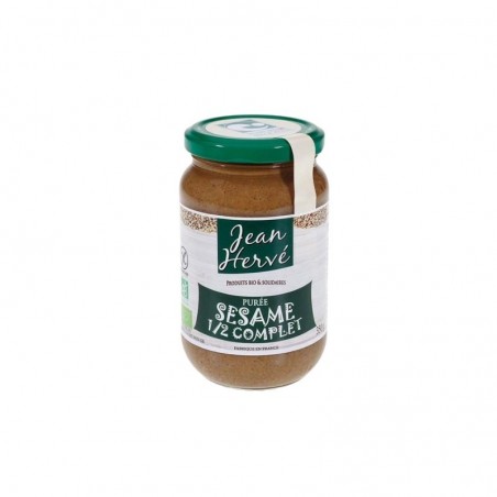 JEAN HERVÉ PUREE DE SESAME MI-COMPLETE -TAHIN BIO 350GR