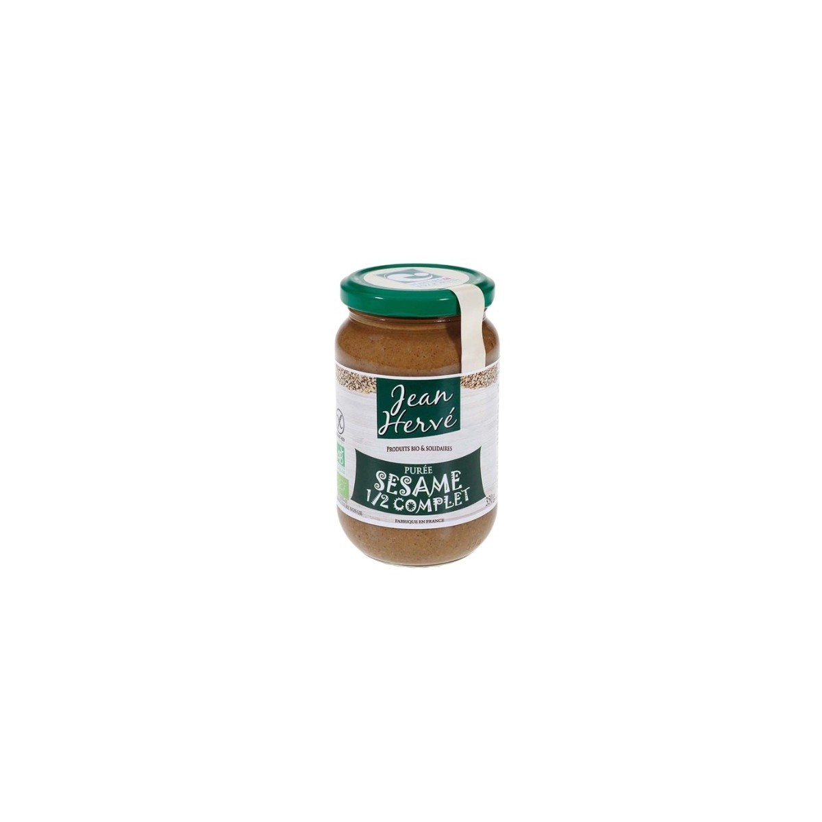 JEAN HERVÉ PUREE DE SESAME MI-COMPLETE -TAHIN BIO 350GR