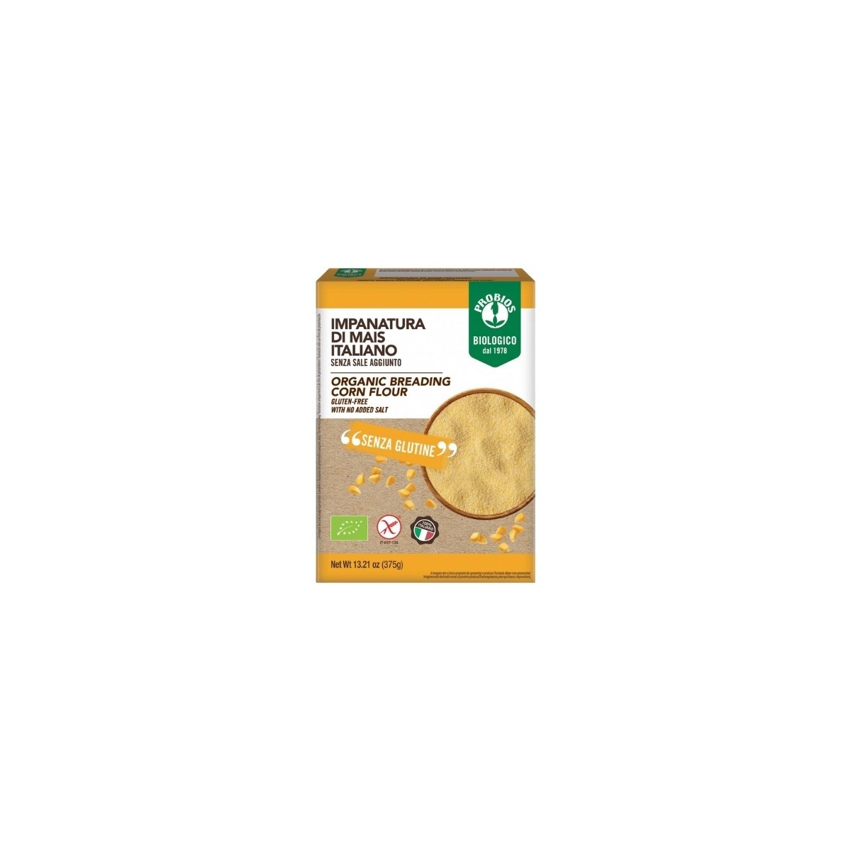 PROBIOS CORN BREADCRUMBS  BIO  375 GR