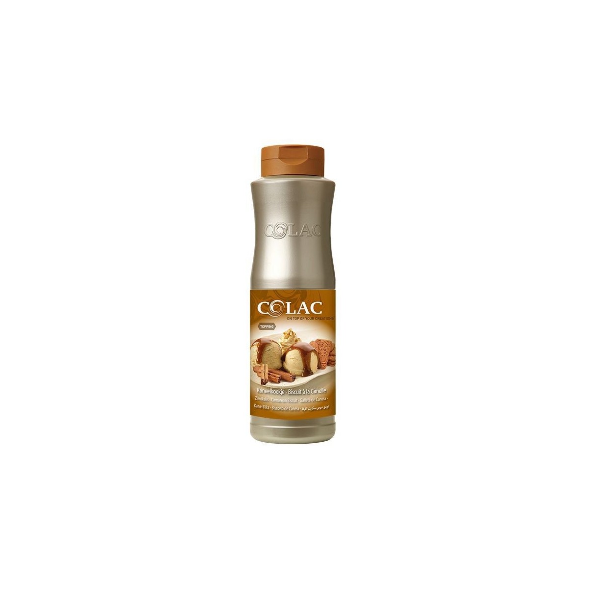 COLAC TOPPING SPECULOOS 1KG  BOTTLE