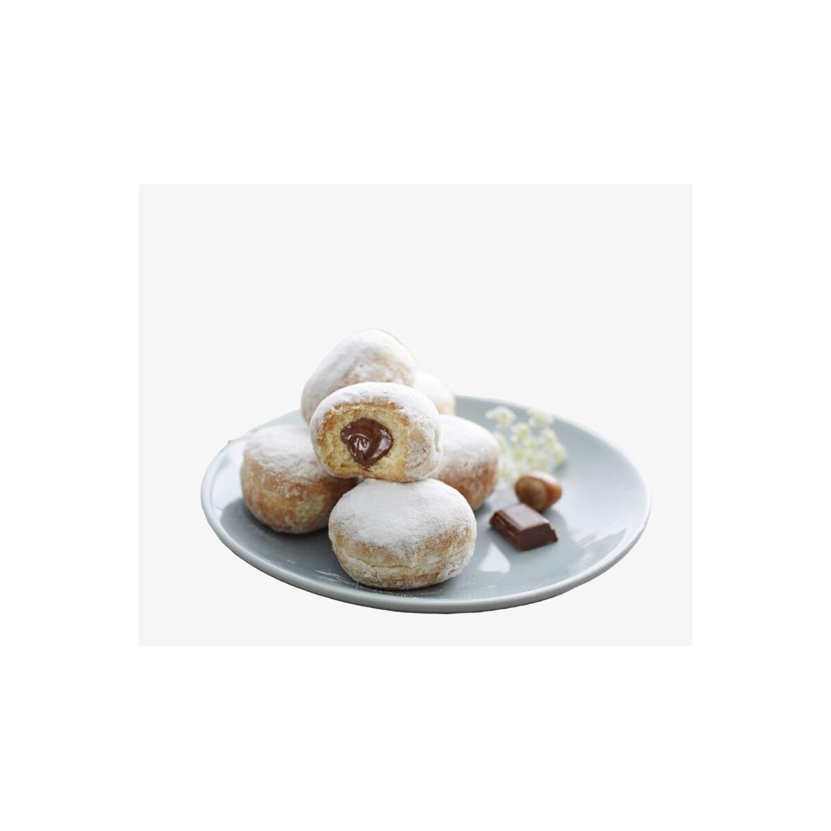 D7V AB17510 MINI CHOCOLADE HAZELNOOTBEIGNET 175X21