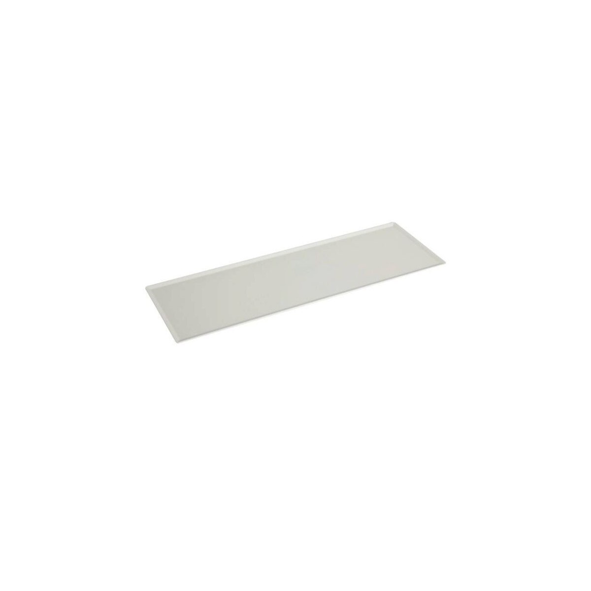 WHITE PLEXI TRAY "SMOKE" 60X20CM H5MM