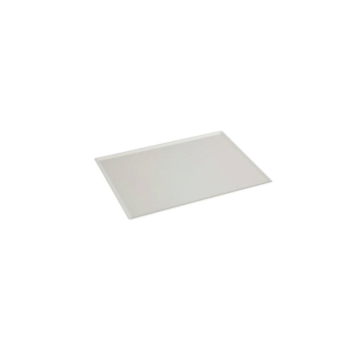 PLATEAU PLEXI BLANC "SMOKE" 30X20CM H5MM