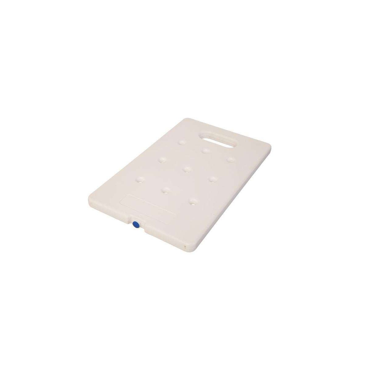 PLAQUE EUTECTIQUE BLANCHE GN1/1 53X32.5CM  -12C° BOUCHON BLEU