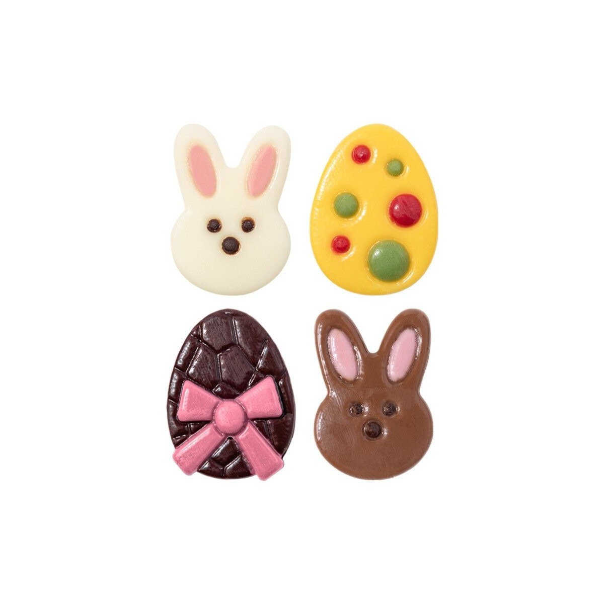 1069042 ASSORTMENT EASTER 2,5 CM 144PCS ON/ORDER