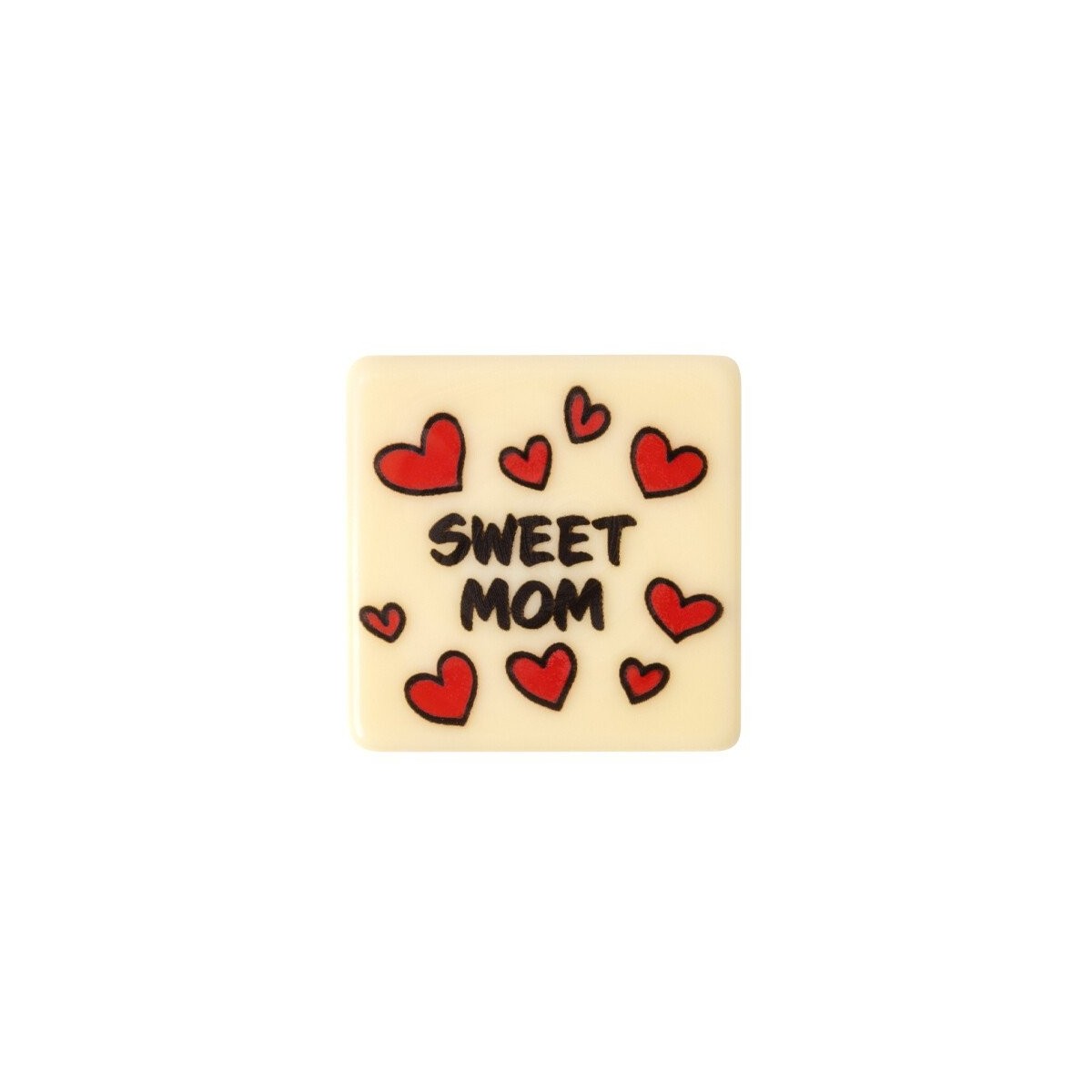 2000636 SQUARE SWEET MOM 3,8X3,8 CM 120PCS ON/ORDER