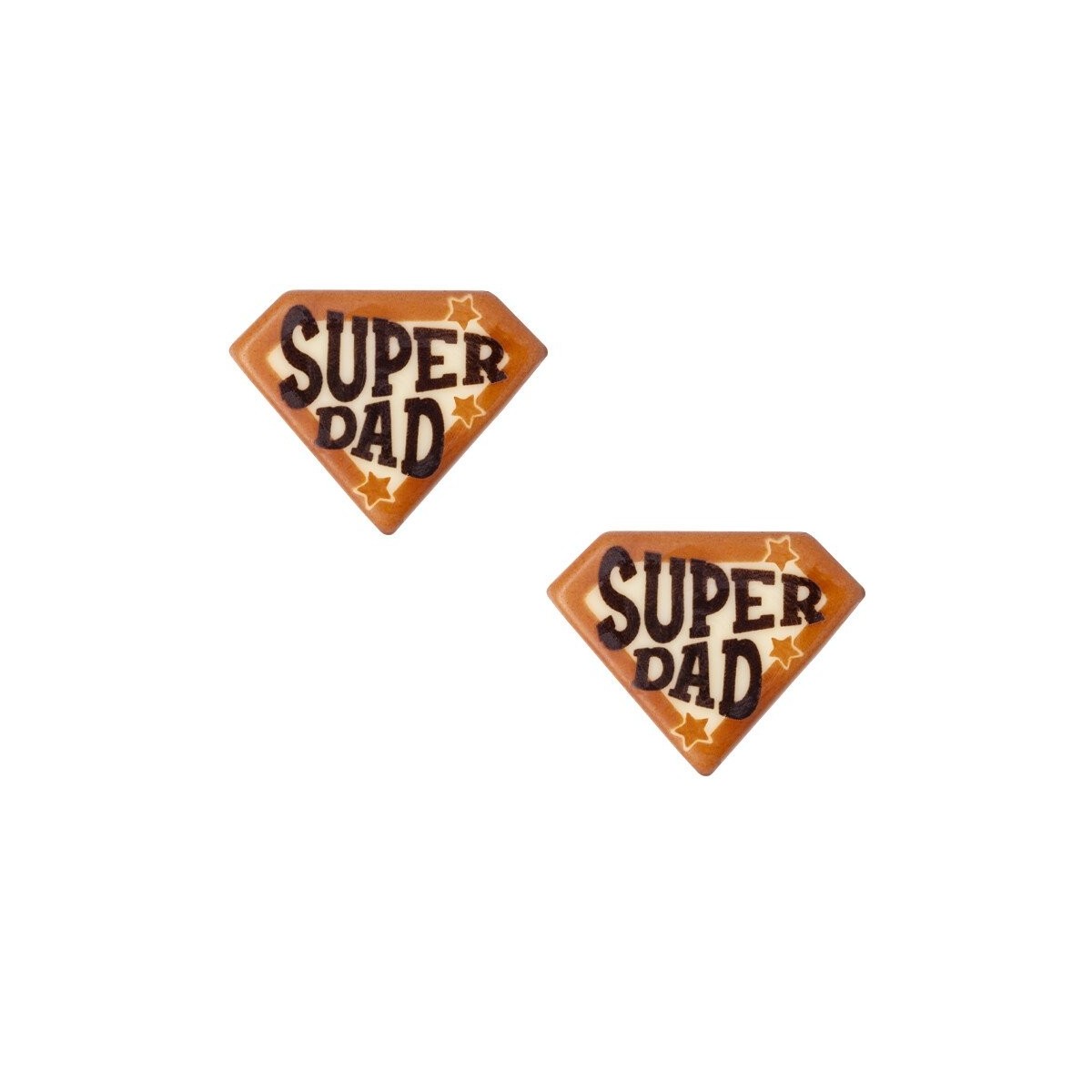 2000639 SUPER DAD 4,5X3,5 CM 120PCS ON/ORDER