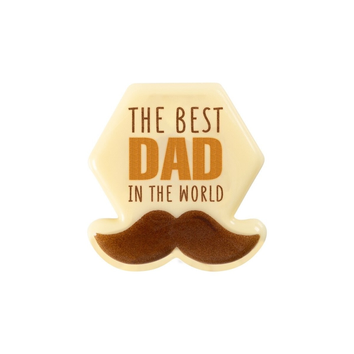 2011035 PLAATJE SNOR BEST DAD 3,8 CM 120PCS OP/ORDER