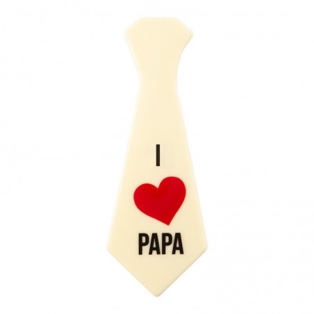 2011052 CRAVATTE I LOVE PAPA 14,3X5,2 CM 30PCS S/CDE