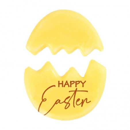 2069194 GEBROKEN EI HAPPY EASTER 4,5X3,5 CM 100PCS OP/ORDER