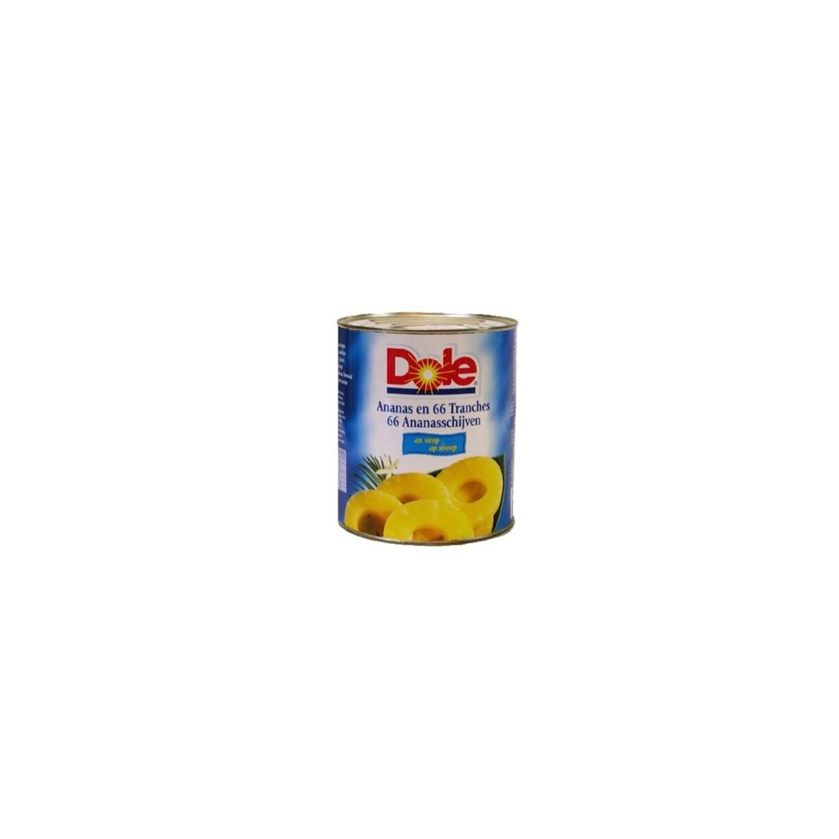 ANANAS SLICED 66 SLICED DOLE 6X3KG 