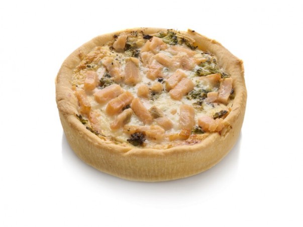 PANISTAR 10002 QUICHE SAUMON & BROCOLI  4 X 500GR 