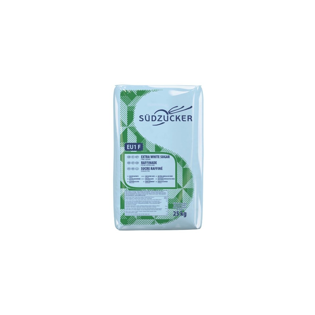 SUCRE EU1 F (EX SUCRE GRANULE RAFFINE ST) TYPE S2 SAC DE 25KG