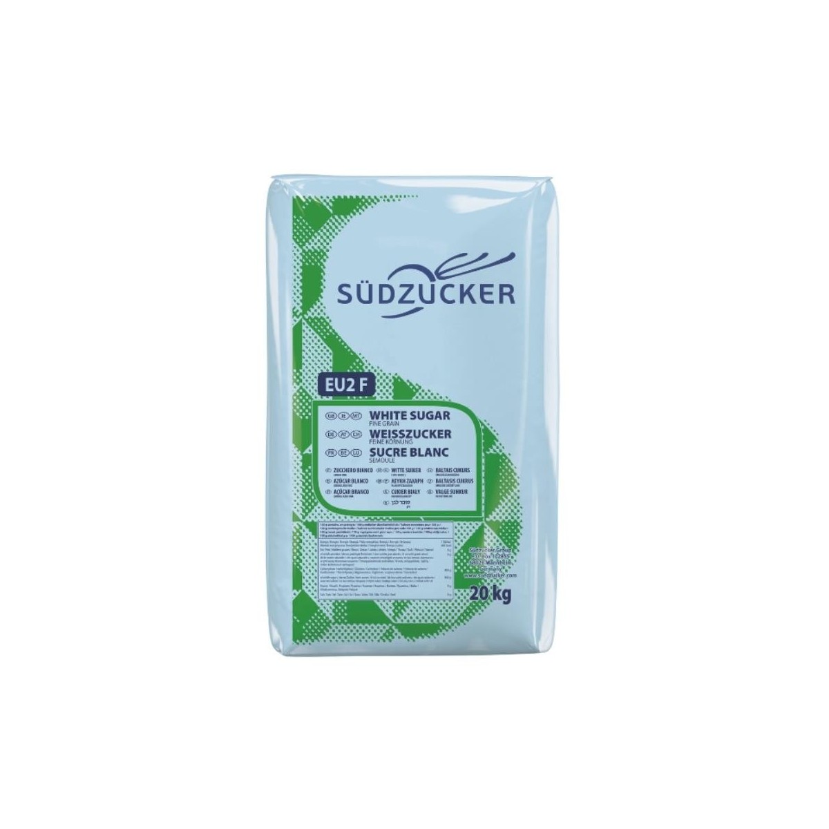 SUCRE CRISTALISE K1- EU2 F PE- SAC DE 20KG