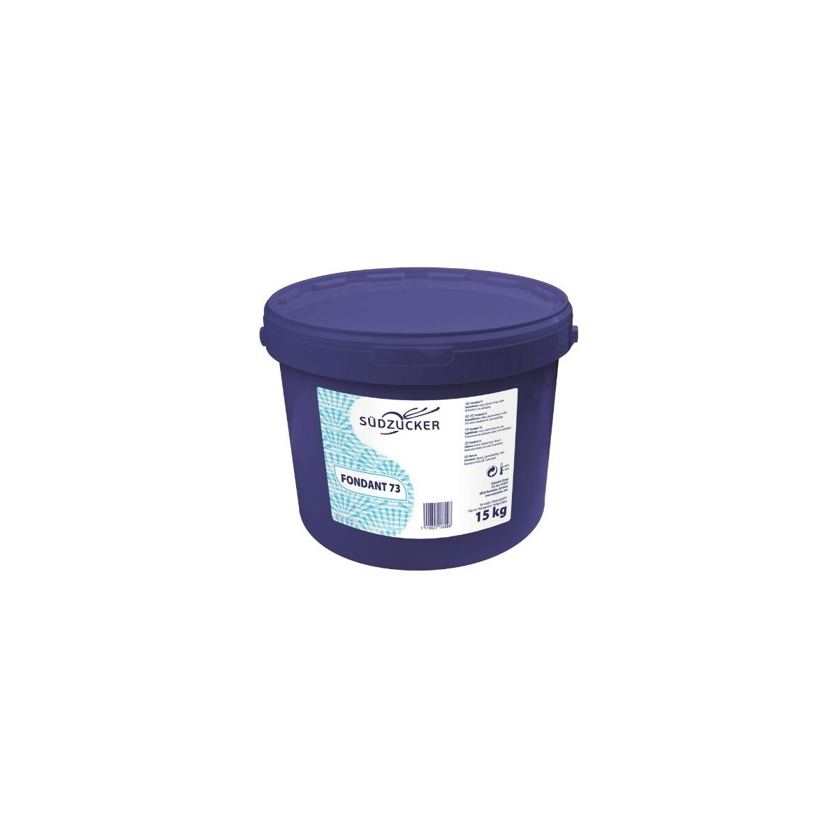 FONDANT BLANC PATE LEBBE 73% SACCHAROSE SEAU 15KG