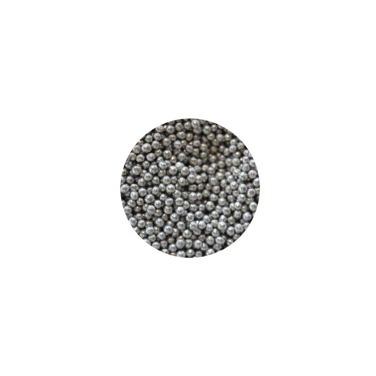 1057103 PERLES DE SUCRE ARGENT 4MM 600GR 